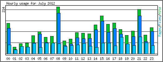 Hourly usage