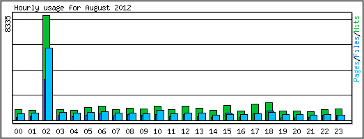 Hourly usage