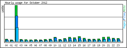 Hourly usage