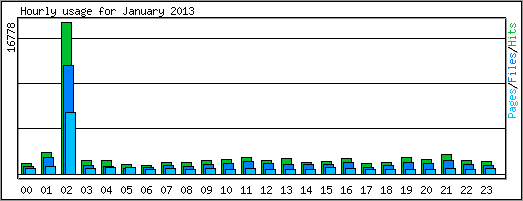 Hourly usage