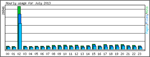 Hourly usage