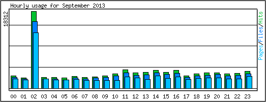 Hourly usage