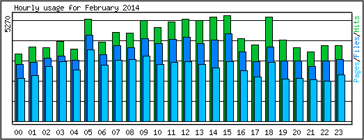 Hourly usage