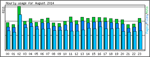 Hourly usage