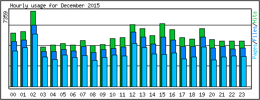 Hourly usage