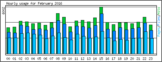 Hourly usage