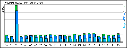 Hourly usage