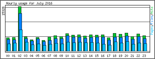 Hourly usage