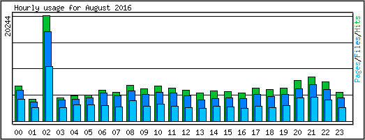 Hourly usage