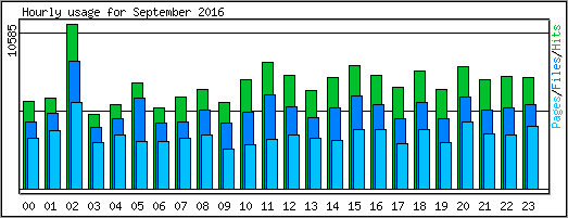 Hourly usage