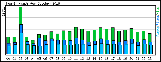 Hourly usage