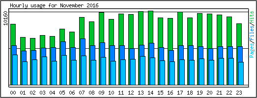 Hourly usage