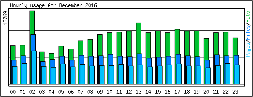 Hourly usage