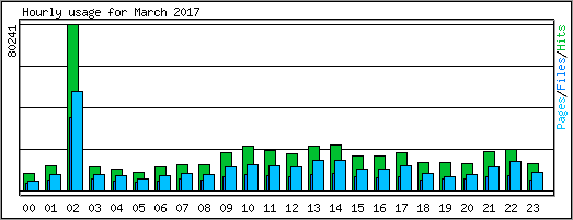 Hourly usage