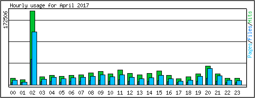 Hourly usage