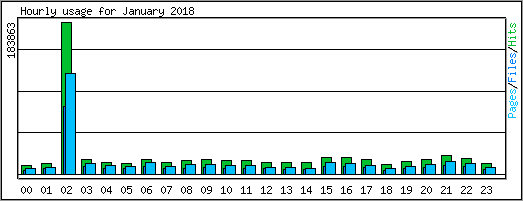 Hourly usage