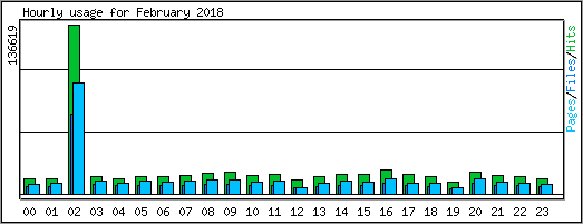 Hourly usage